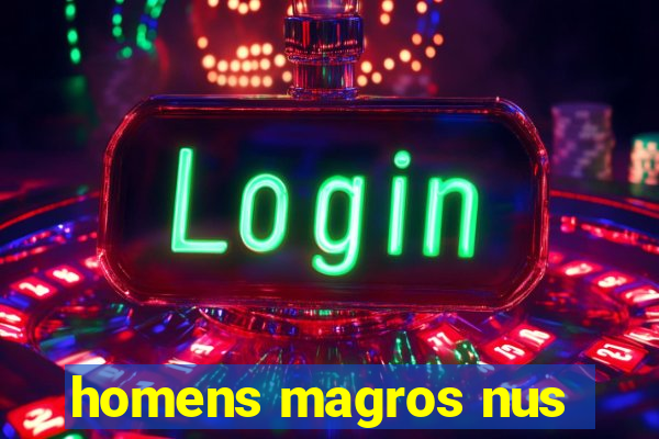 homens magros nus